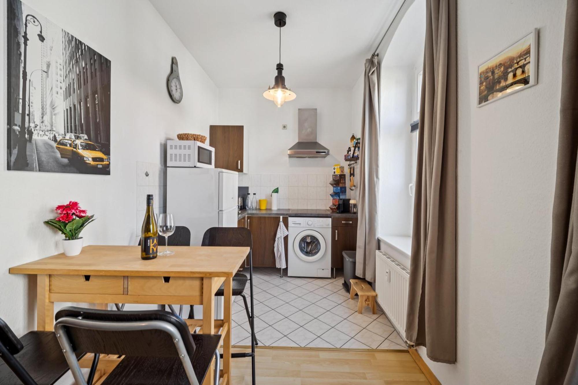 Ruhige Beim Dresdner Panometer Mit Gratis Parkplatz Apartment *